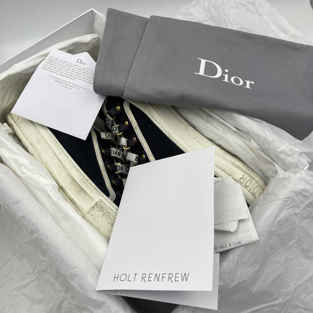 Dior Walk 'n' Dior cloth trainers - image 2