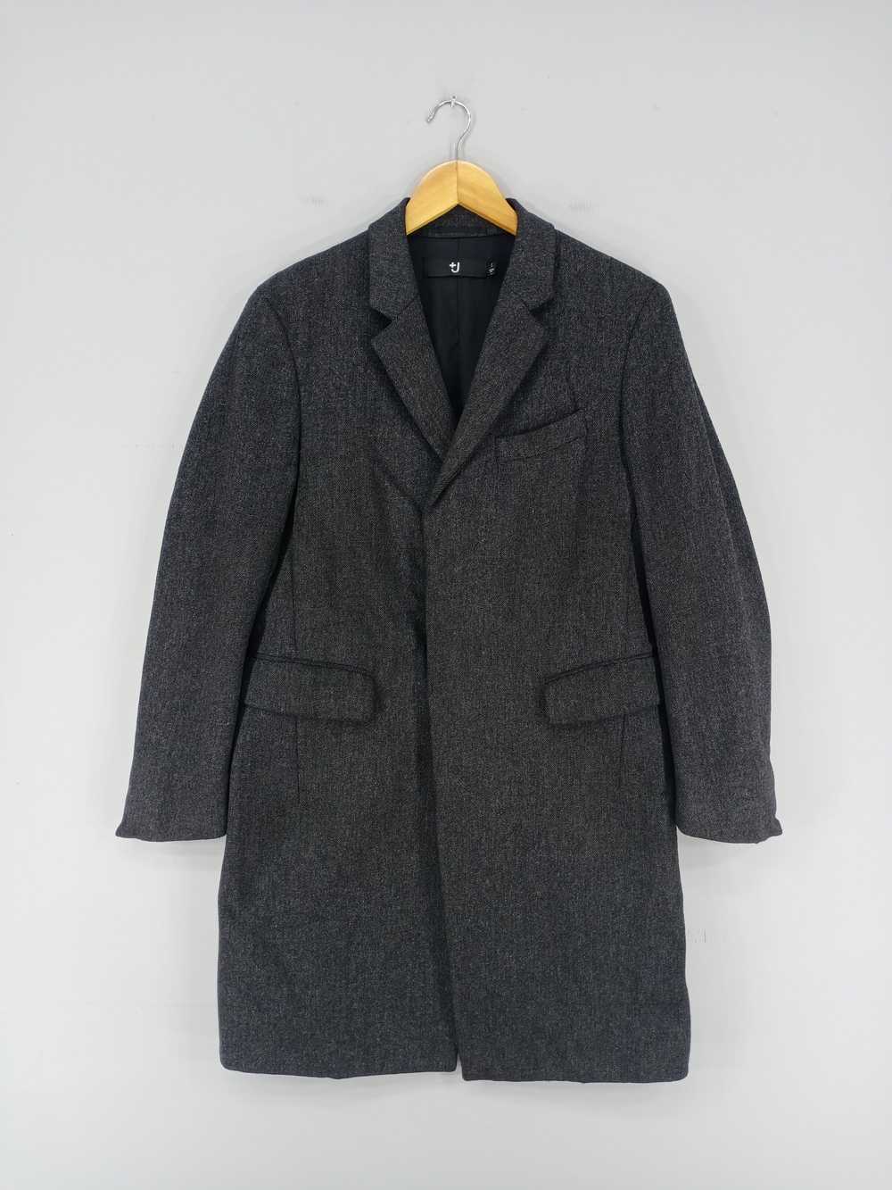 💥RARE💥Jil Sander X Uniqlo Wool Long Coat Jacket - Gem