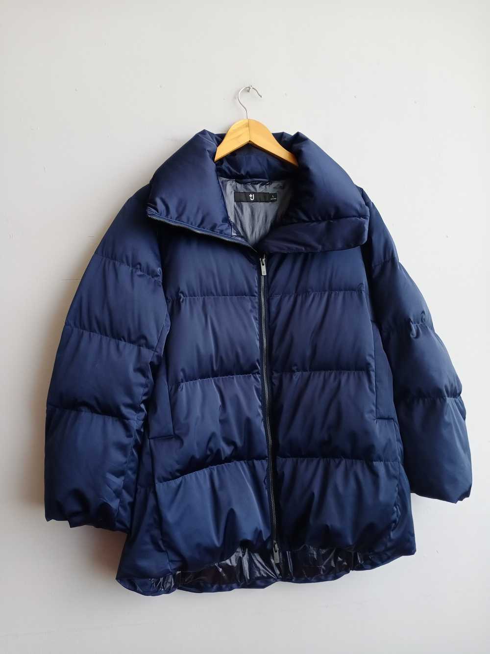 💥RARE💥Jil Sander X Uniqlo Down Volume Navy Jack… - image 2