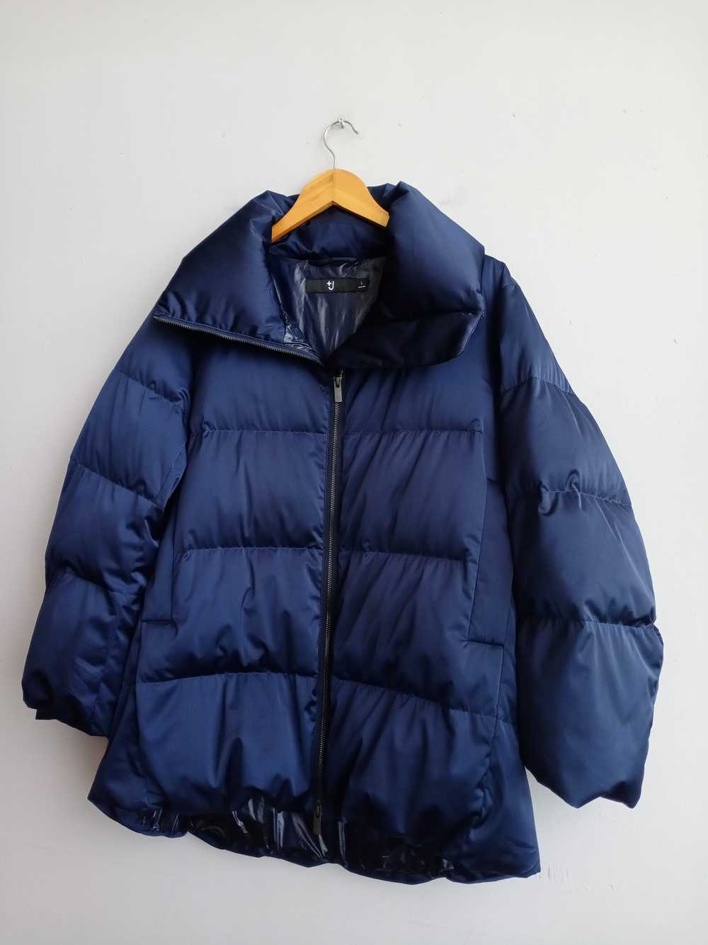 💥RARE💥Jil Sander X Uniqlo Down Volume Navy Jack… - image 3