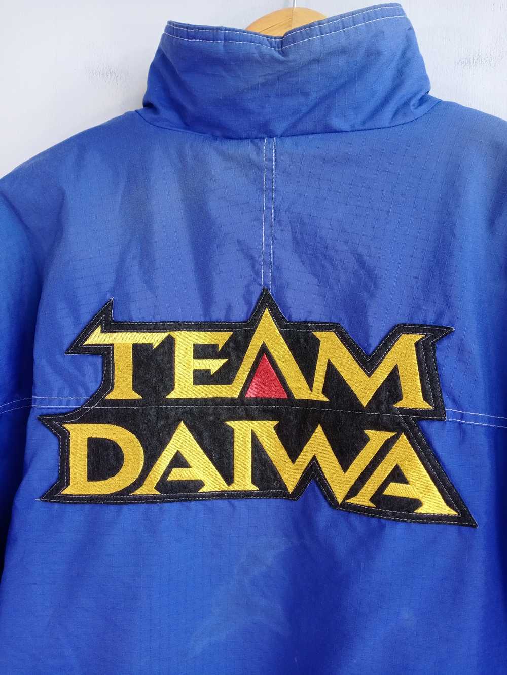 💥RARE💥Vintage 90s Team Daiwa Fishing Bomber Jac… - image 2