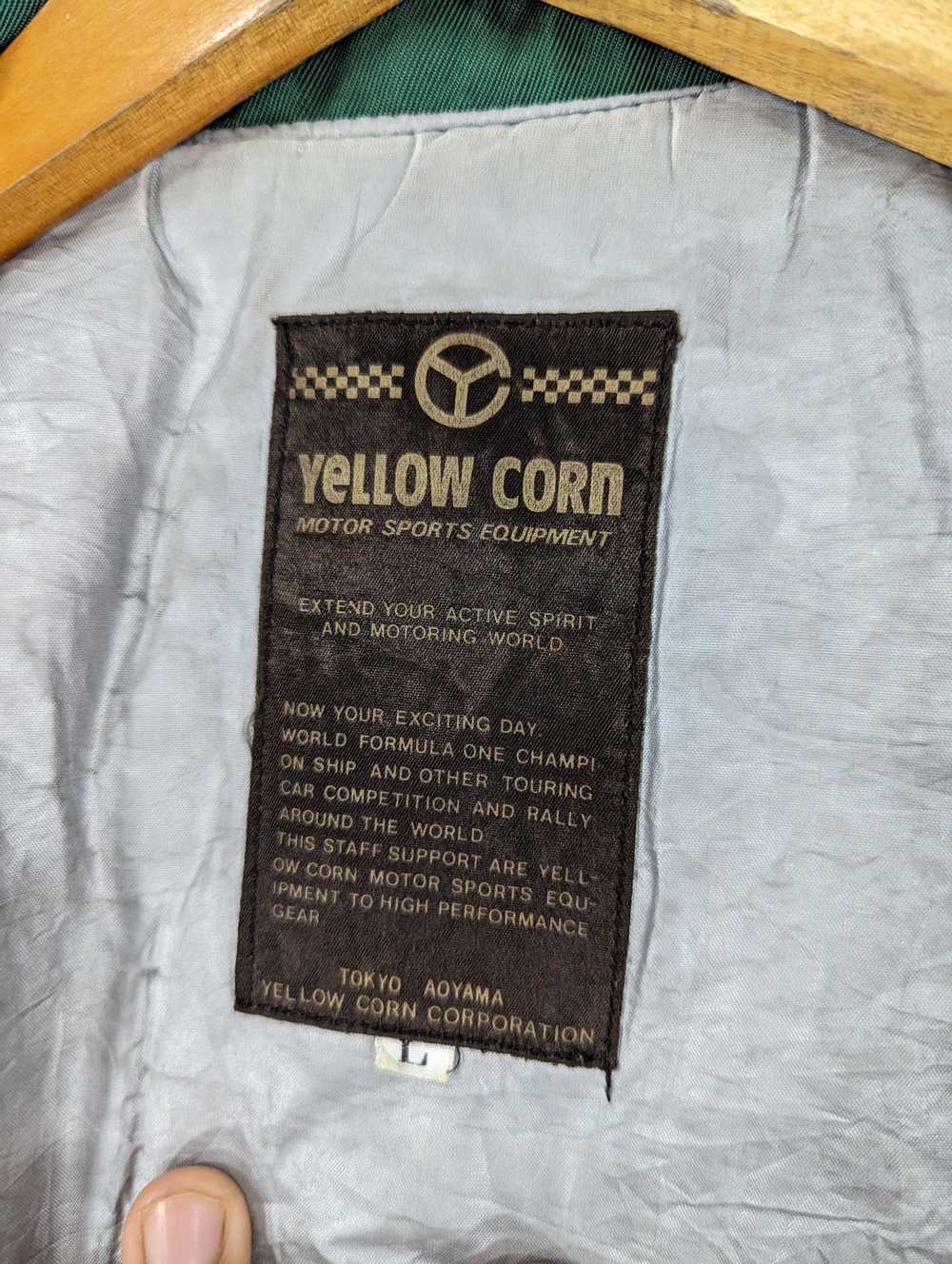 🔥RARE🔥Vintage 90s Yellow Corn Motorcycle Riding… - image 12