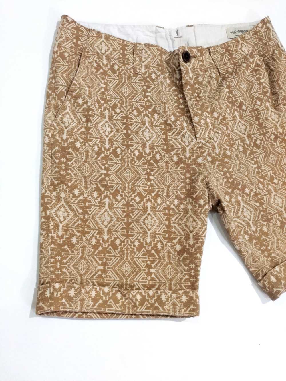 RARE! NANO UNIVERSE TRIBAL ART GRAPHIC SHORTS - image 3