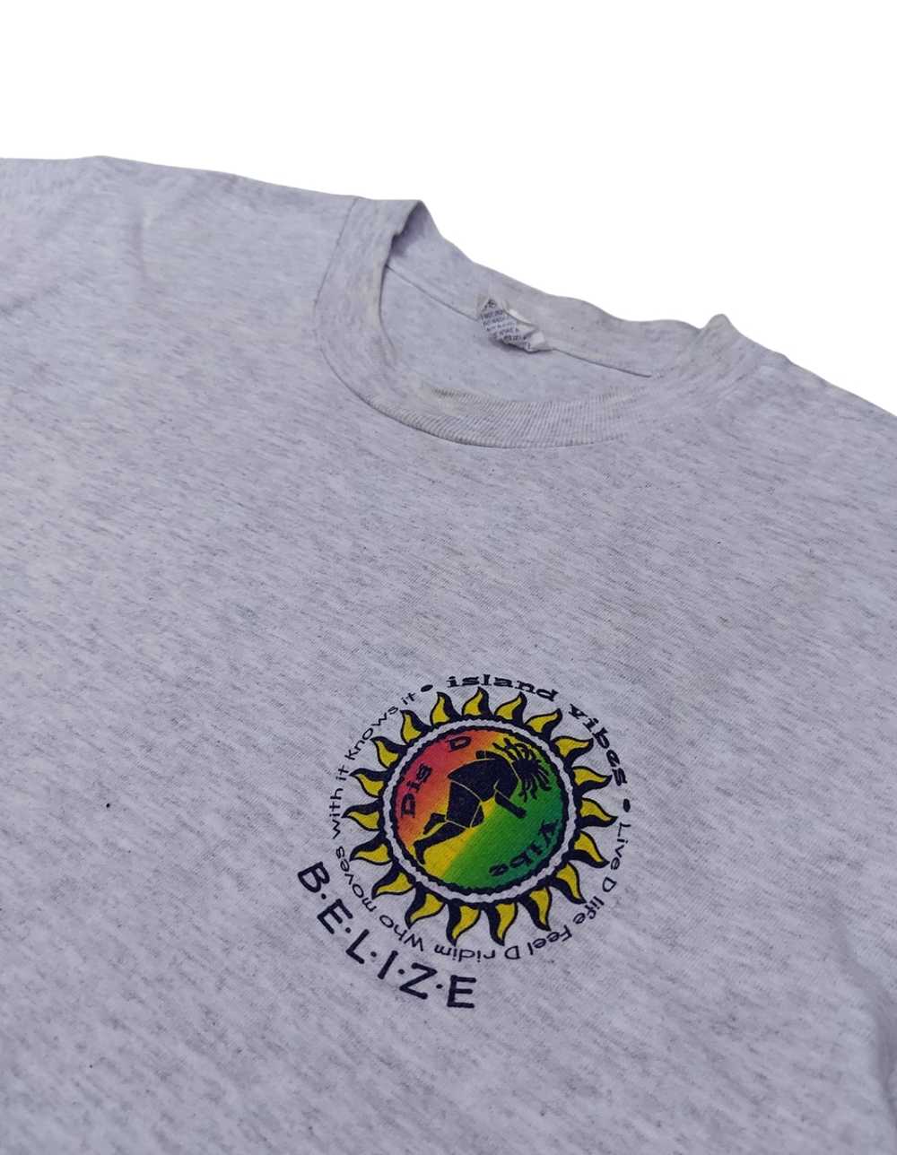 Vintage - RARE! VTG 80s BELIZE "ISLAND VIBES" RAS… - image 7