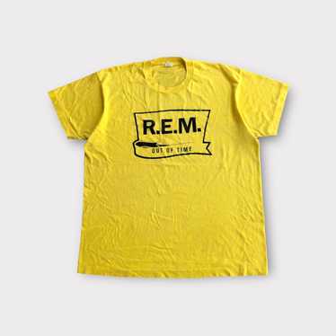 Vintage 90s R.E.M Out Of Time Tee - image 1