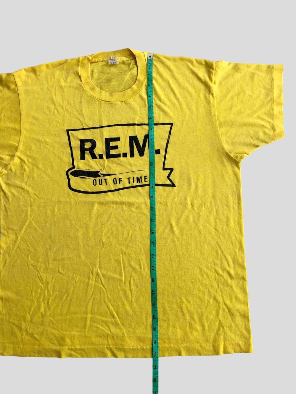 Vintage 90s R.E.M Out Of Time Tee - image 7