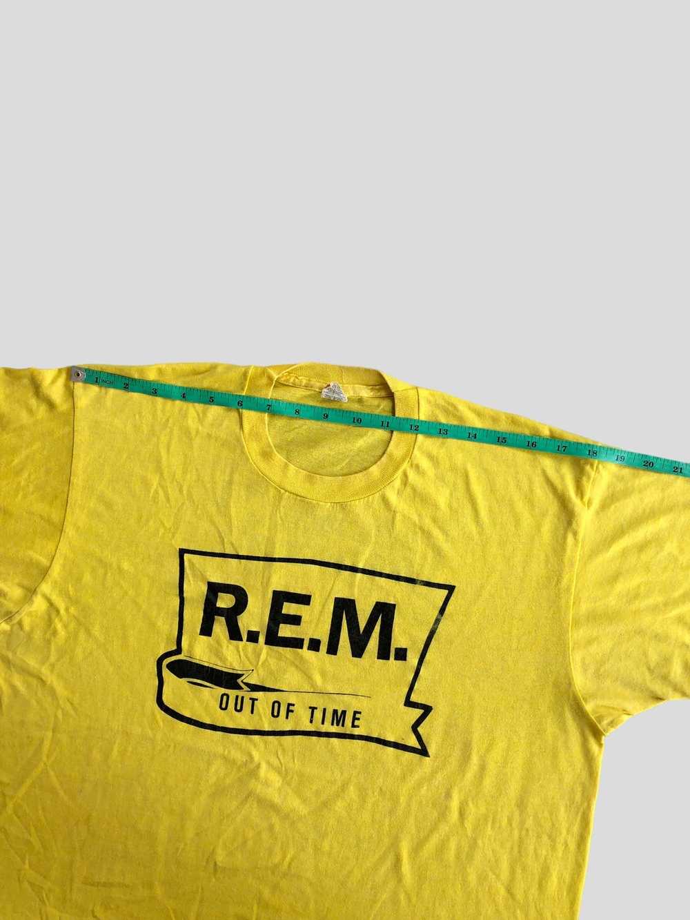 Vintage 90s R.E.M Out Of Time Tee - image 8