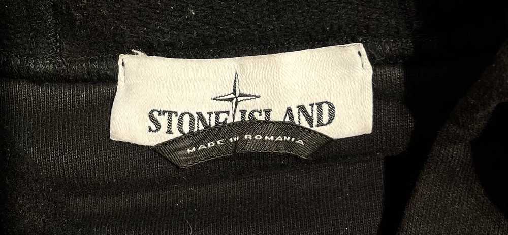STONE ISLAND/Hoodie/S/Cotton/BLK/ - image 3