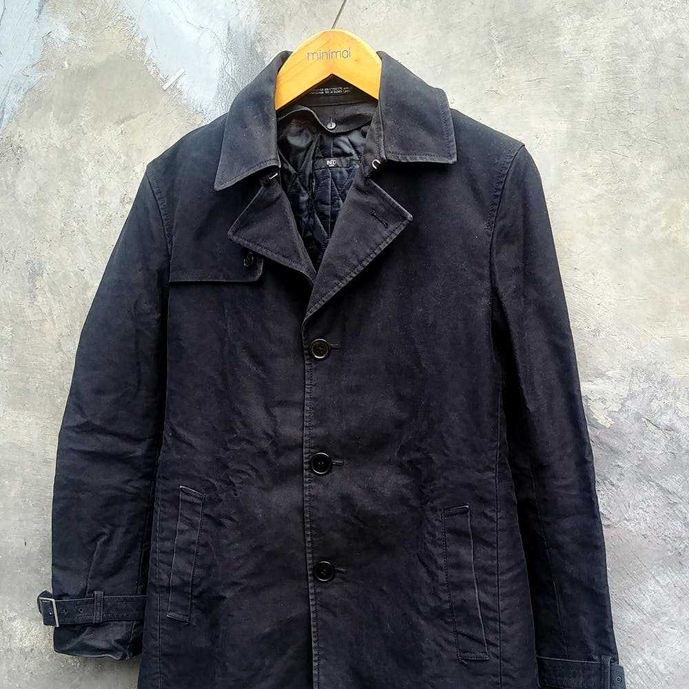 Yohji Yamamoto Vintage Ined Coat Parka Jacket - image 3