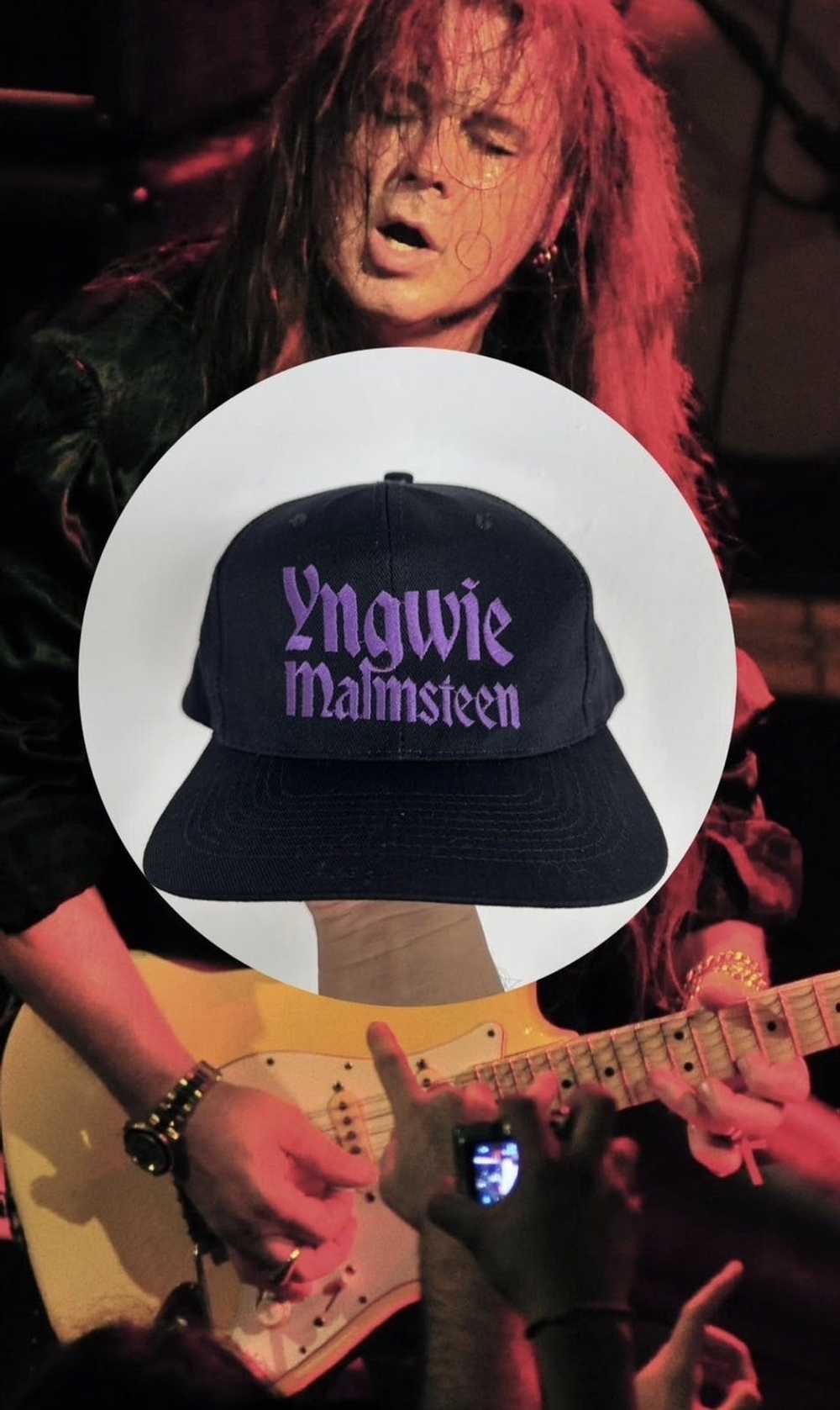 Vintage - 90’s Malmsteen Embroid Classic Snapback - image 1