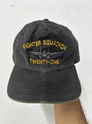 Vintage - Vtg Distress Fighter Squadron Twenty One