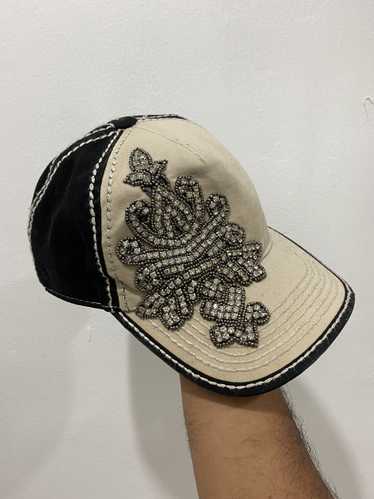 Vintage - Rare Olive & Pique Swarovski Hat