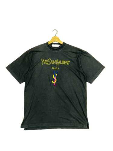 Vintage 90s YvesSaintLaurent YSL Big Logo Embroide