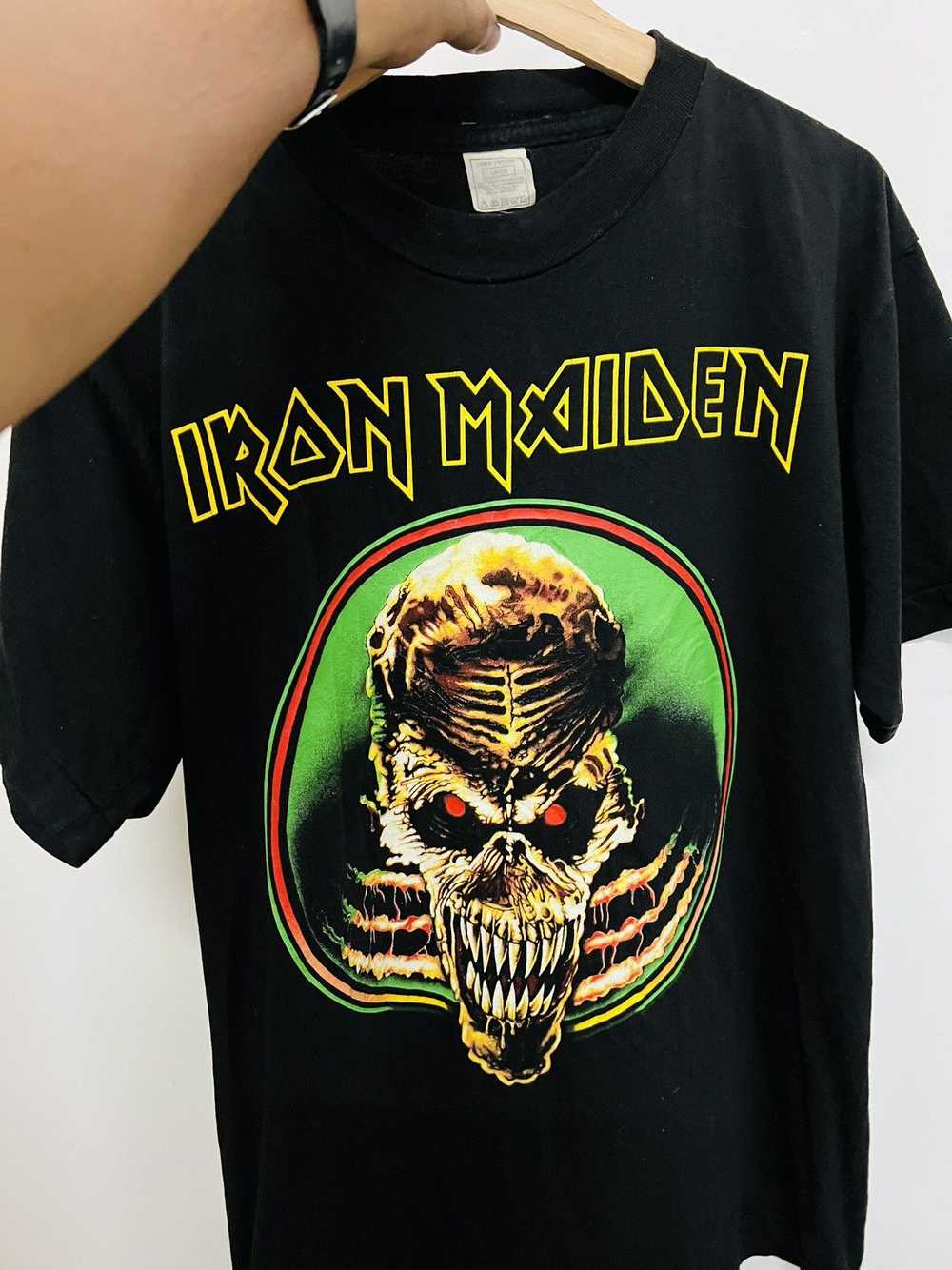 Vintage Iron Maiden World Tour 1992 Tee - image 12