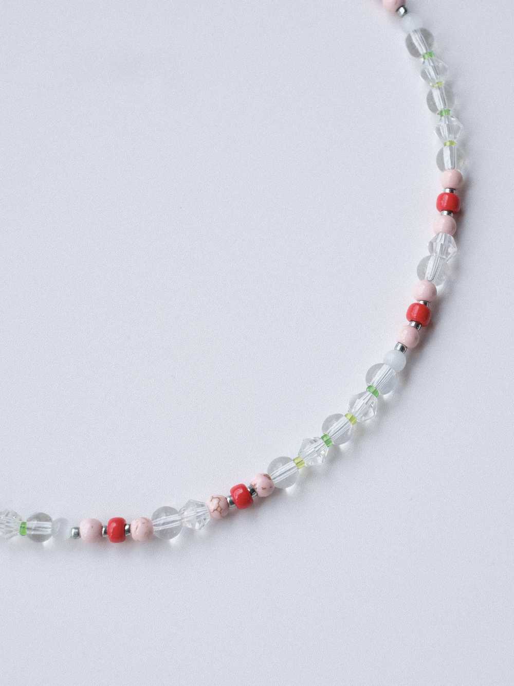 Cute Crystal Glass Beads Handmade Beaded Necklace… - image 8