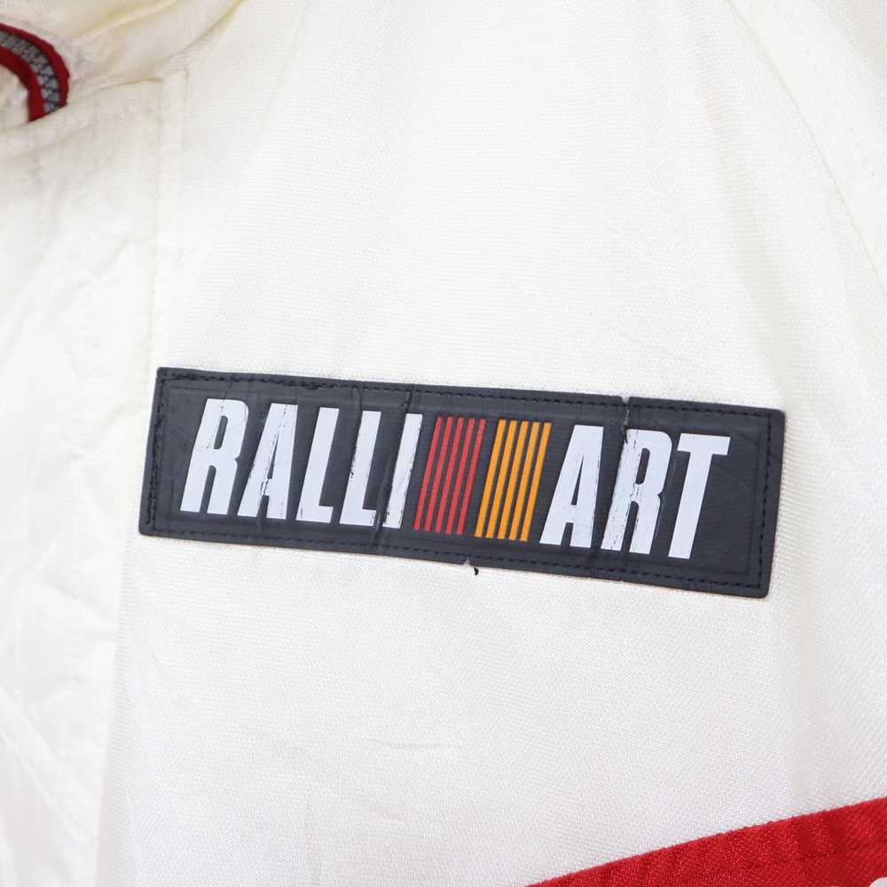 Vintage 90s RALLIART MITSUBISHI MOTORS Big Logo B… - image 2