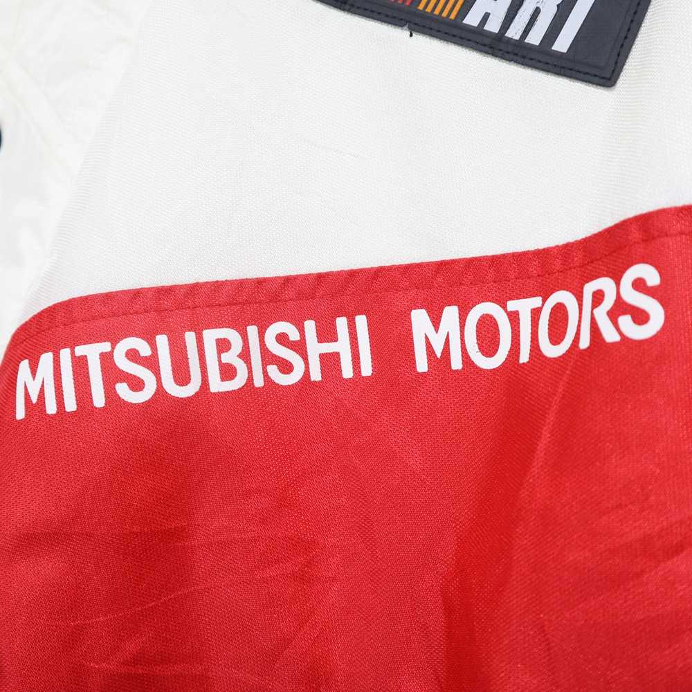 Vintage 90s RALLIART MITSUBISHI MOTORS Big Logo B… - image 3