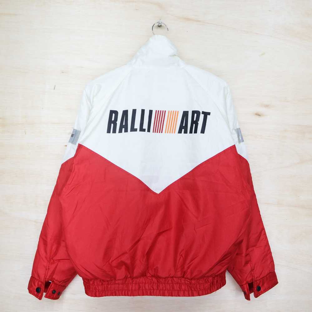 Vintage 90s RALLIART MITSUBISHI MOTORS Big Logo B… - image 8