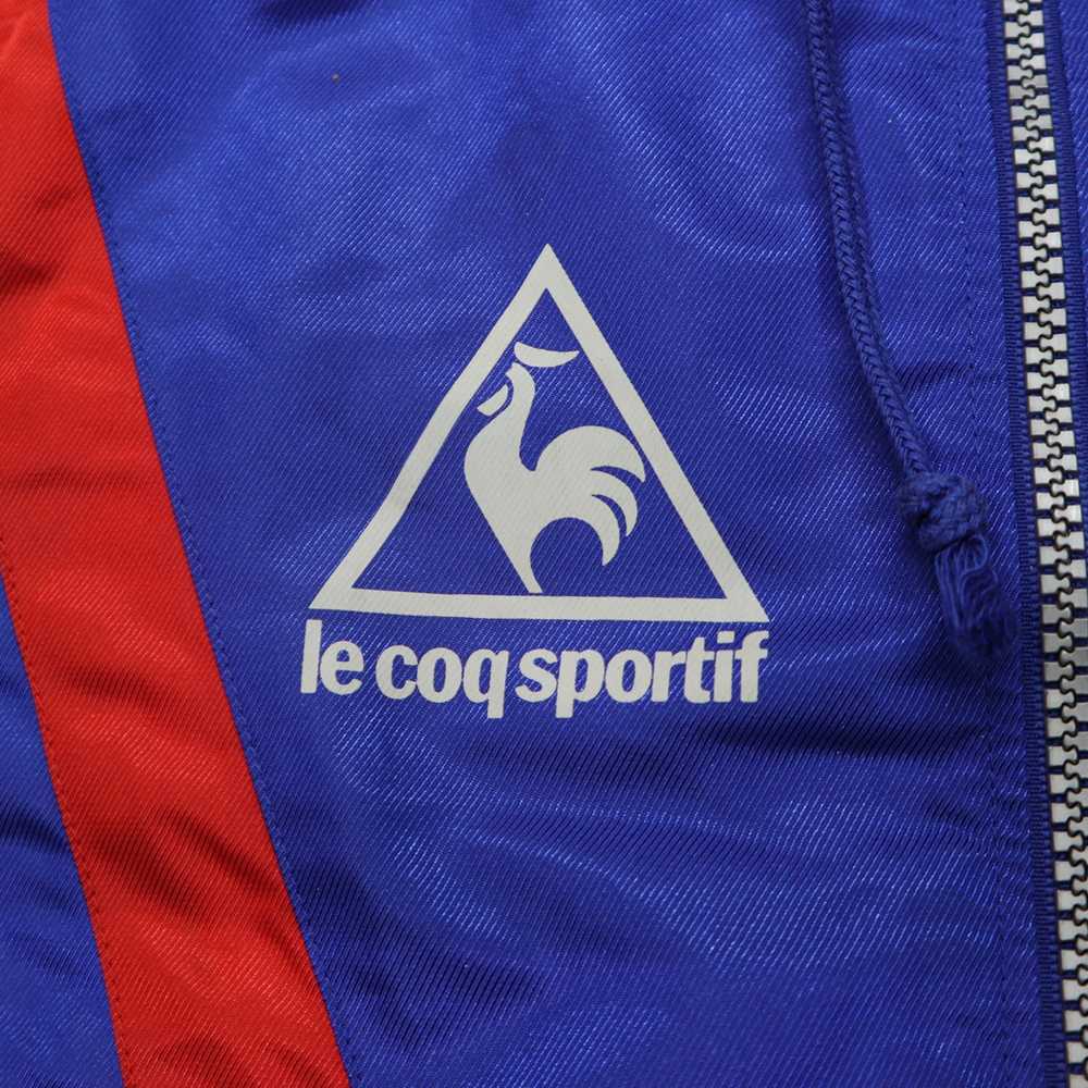 Vintage 90s LECOQ SPORTIF Big Logo Spellout Multi… - image 2