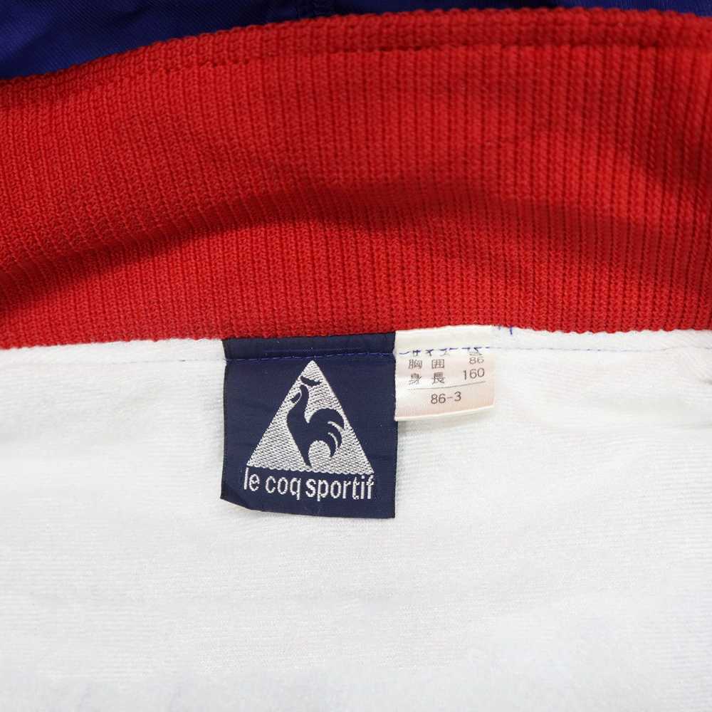 Vintage 90s LECOQ SPORTIF Big Logo Spellout Multi… - image 7