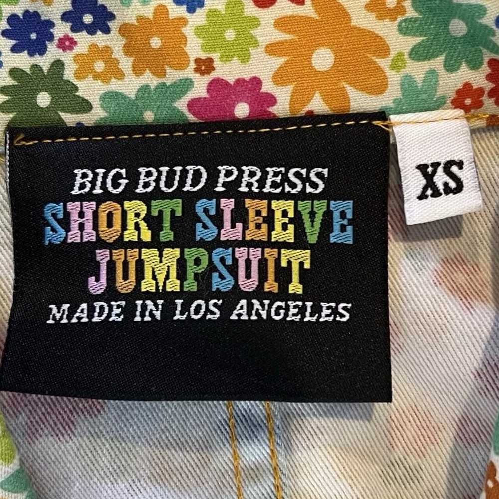 Big Bud Press Rainbow Blossom Short Sleeve Jumpsu… - image 3