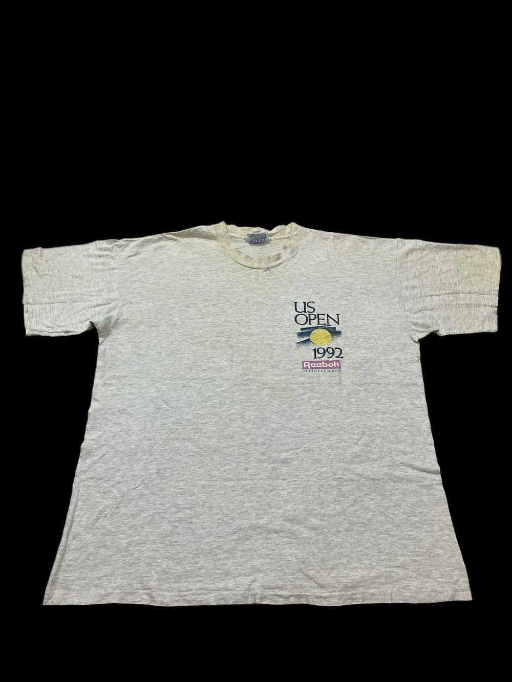 Vintage US Open Tshirt 1992 Reebok Official Shoe … - image 2