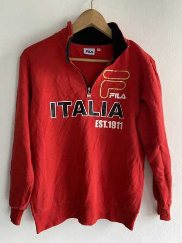 Japanese Brand - Vintage fila Sweatshirt