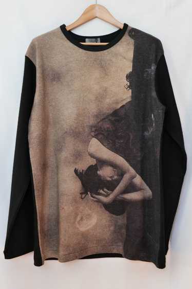 Yohji Yamamoto AW22 printed sweater
