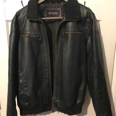 Guess Men's Black and Brown Jacket - image 1