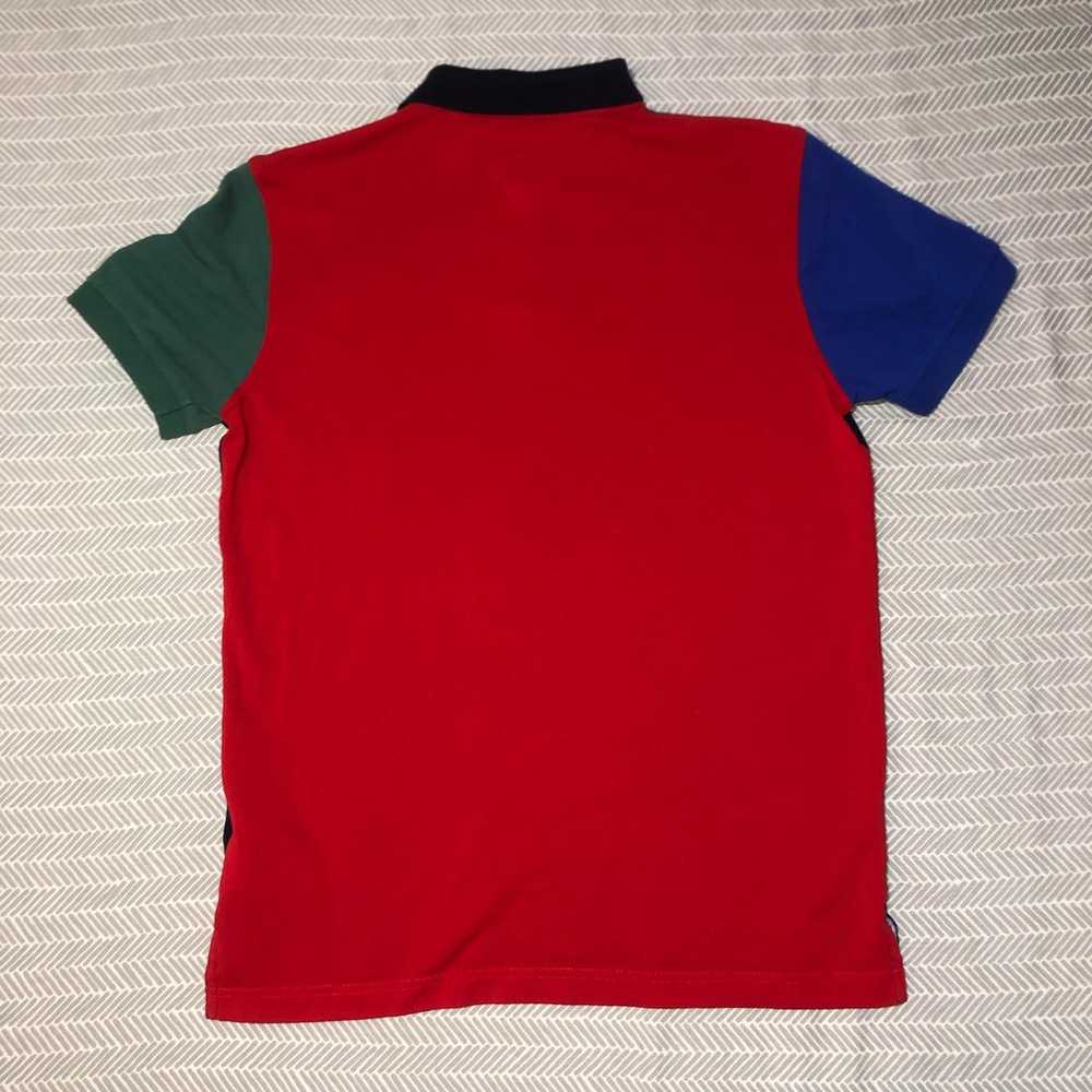 Tommy Hilfiger Men's Navy and Red Polo-shirts - image 4