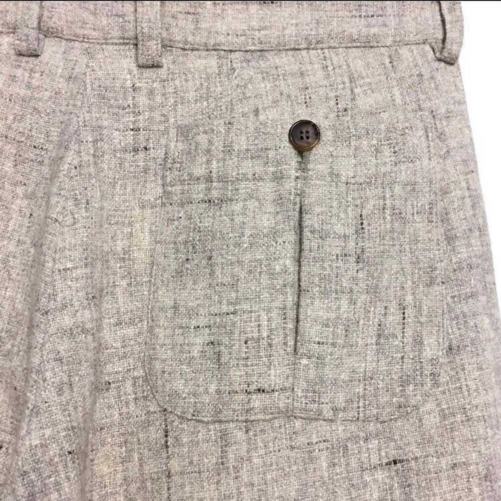 Vintage Wool Pants One Back Pocket ISSEY MIYAKE M… - image 5