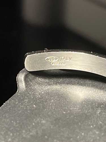 Maison Margiela Silver Engraved Bracelet