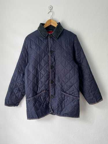 Mackintosh Quilted Navy Made in Scotland Jacket - image 1