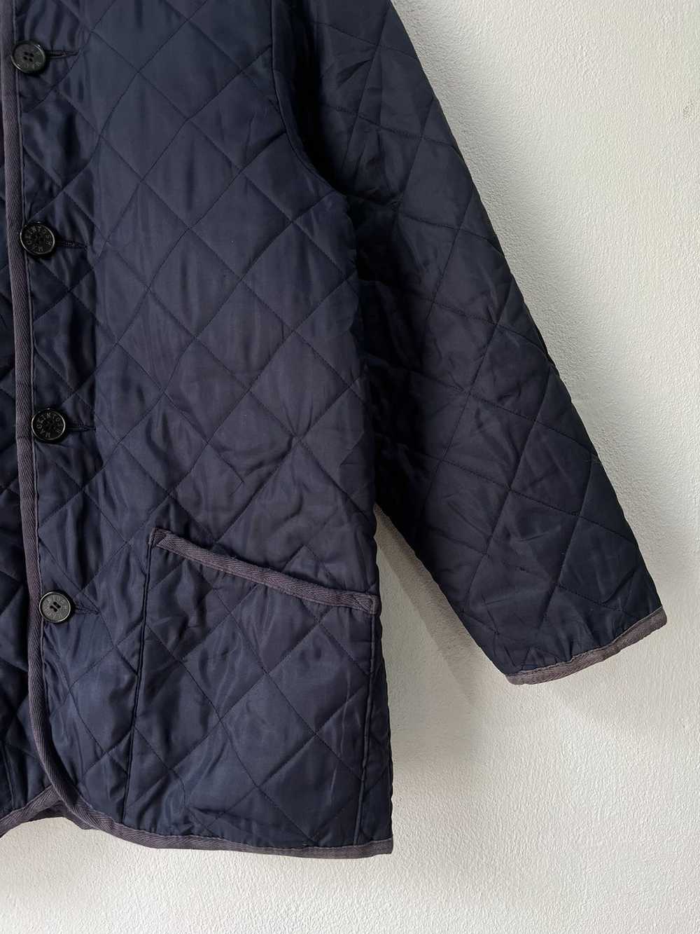 Mackintosh Quilted Navy Made in Scotland Jacket - image 5