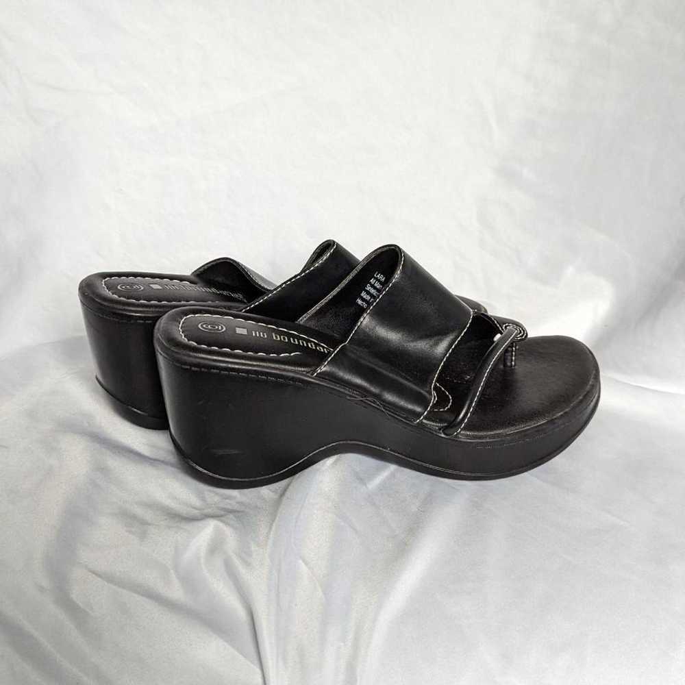 No Boundaries Vintage 90s Chunky Sandals (6) | Us… - image 3
