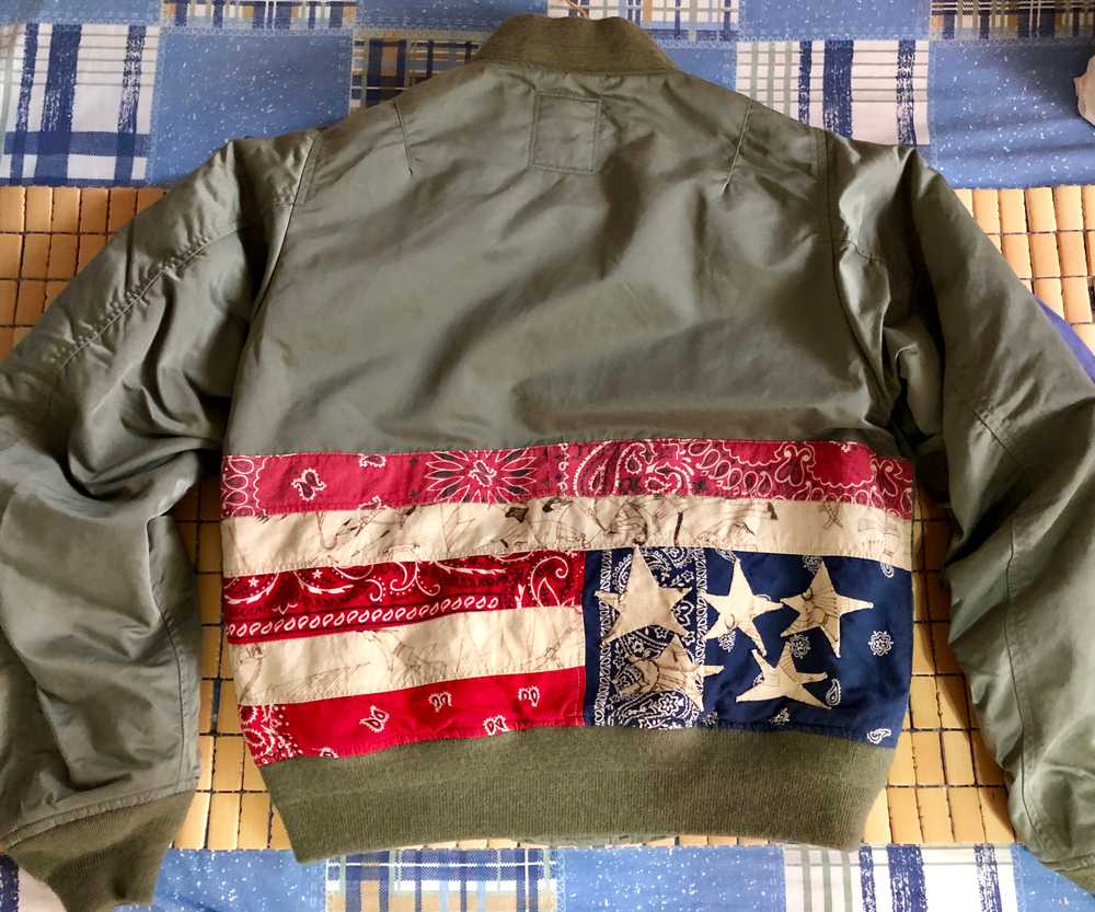 Visvim ICT Thorson jkt flag ma1 - image 1