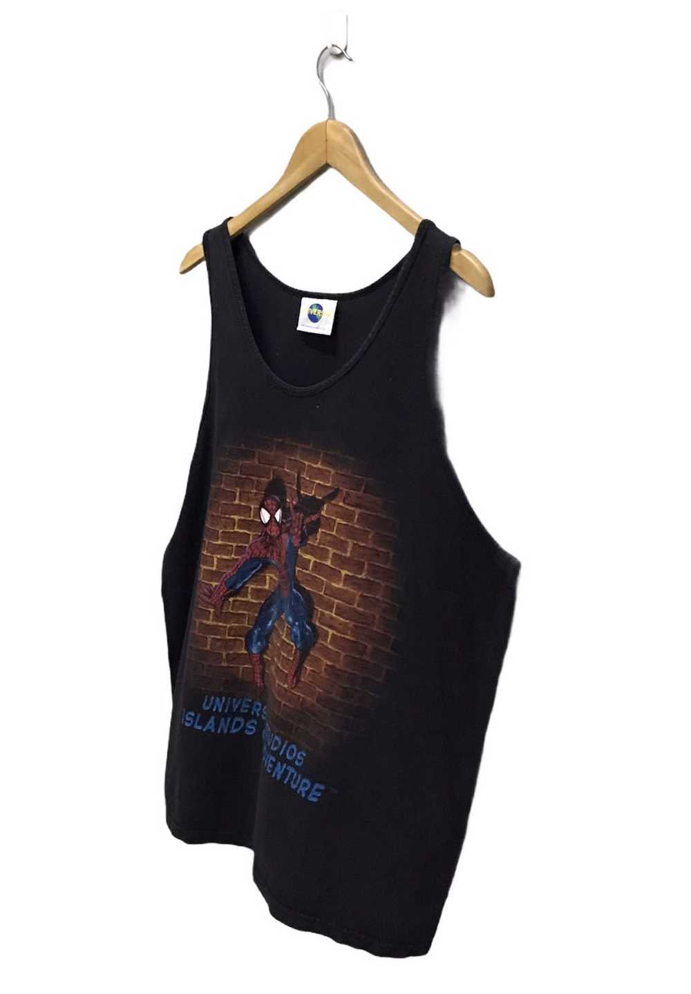 Vintage Universal Studios Spiderman sleeveless tee - image 2