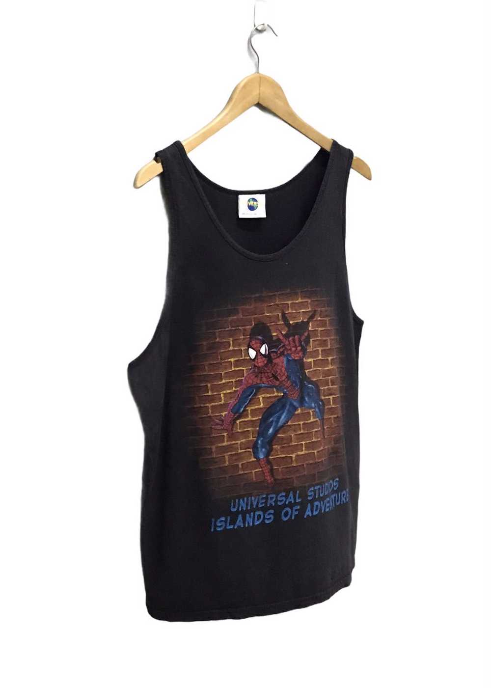 Vintage Universal Studios Spiderman sleeveless tee - image 3