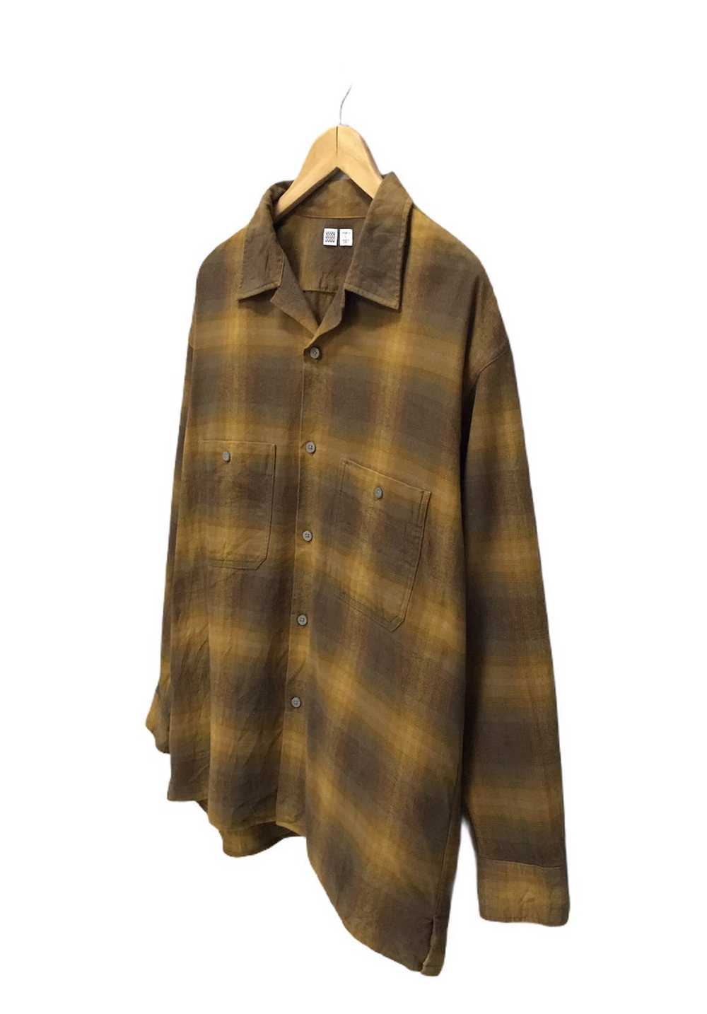 UUU x Uniqlo Plaid flannel Kurt Cobain - image 2