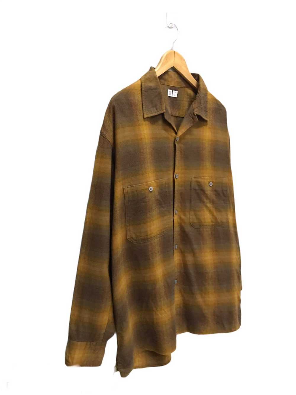 UUU x Uniqlo Plaid flannel Kurt Cobain - image 3