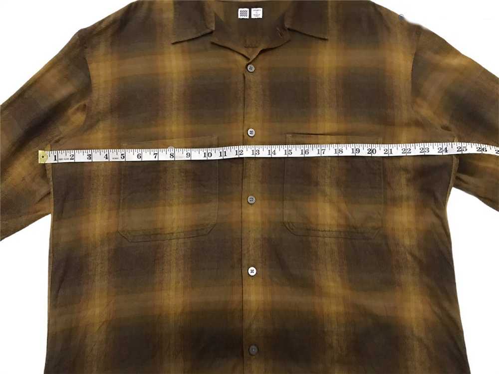 UUU x Uniqlo Plaid flannel Kurt Cobain - image 6