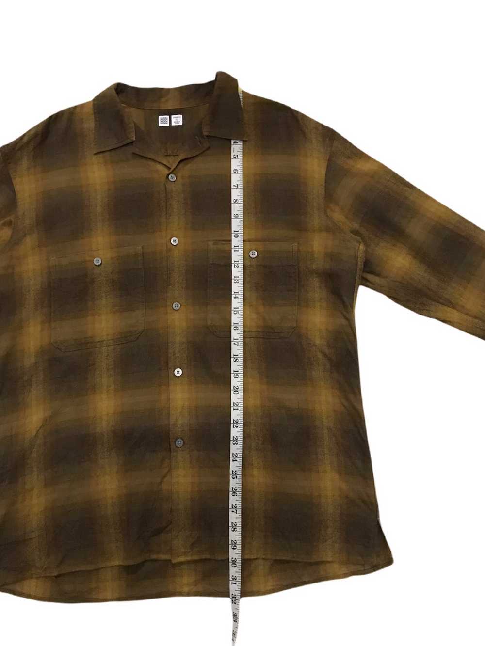 UUU x Uniqlo Plaid flannel Kurt Cobain - image 7