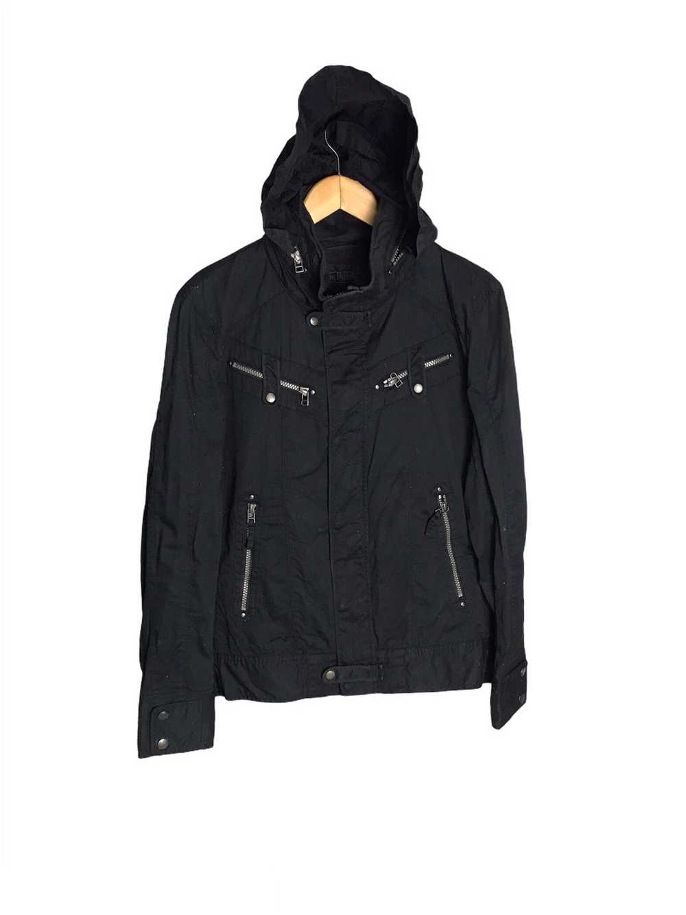 Von Dutch zipper snap button hoodie jacket - image 6