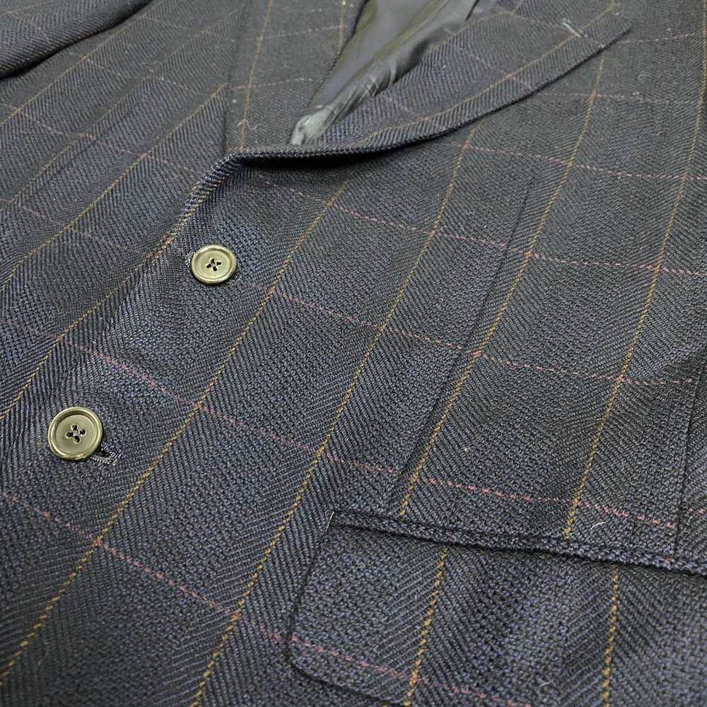 Vintage - Aquascutum wool plaid blazer coat - image 8