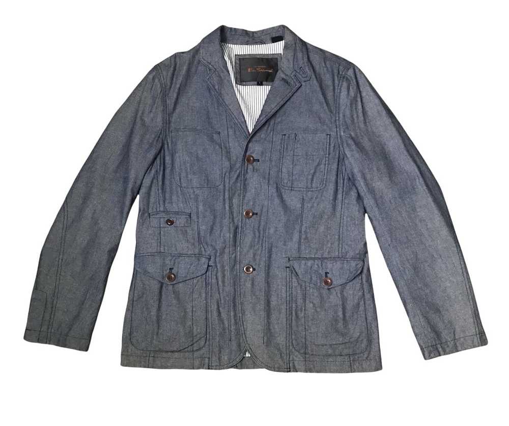 Ben sherman linen chore jacket - image 1