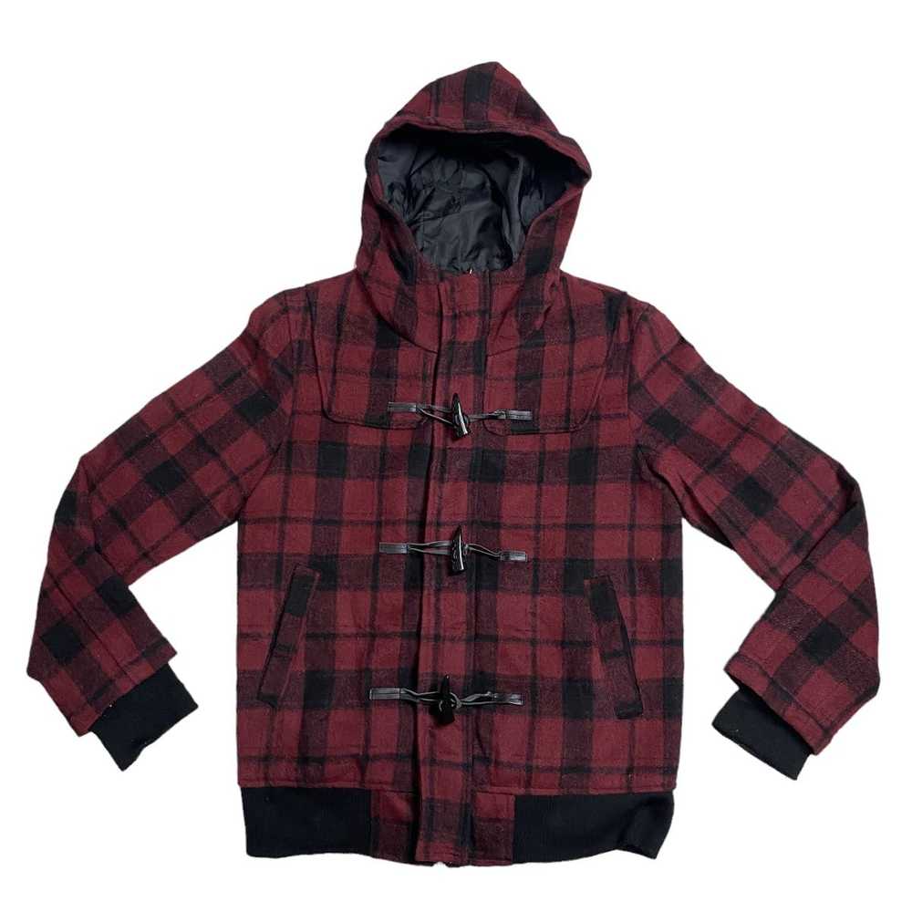 Japanese Brand - Made in Heaven tartan duffle hoo… - image 5