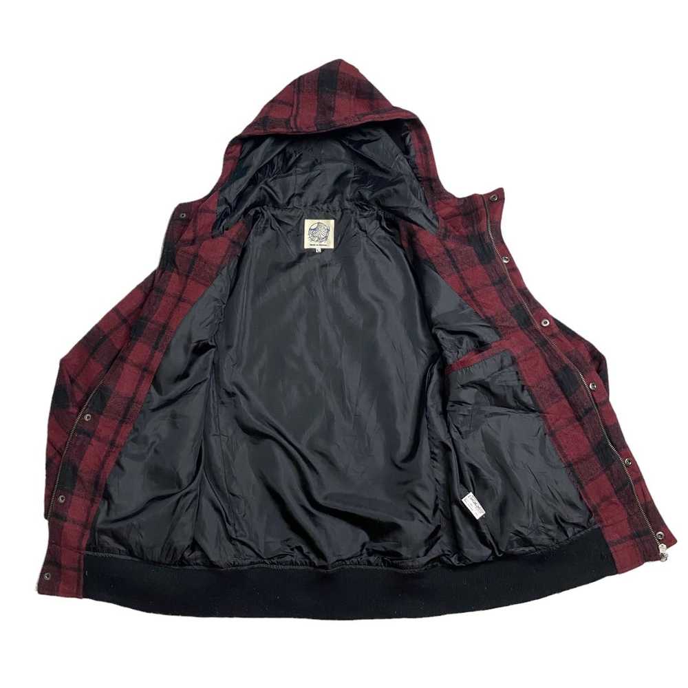 Japanese Brand - Made in Heaven tartan duffle hoo… - image 7