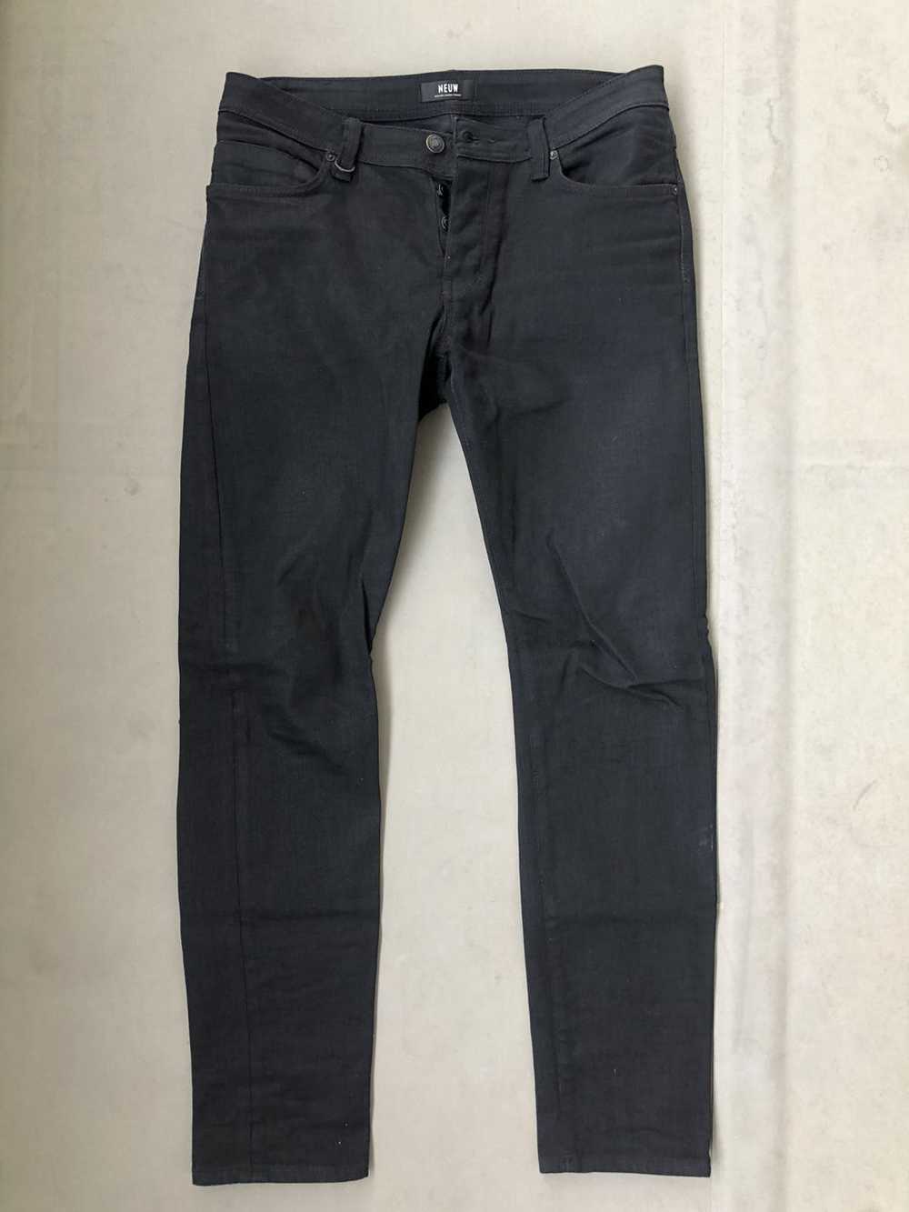 Neuw denim Iggy skinny black jeans - image 1