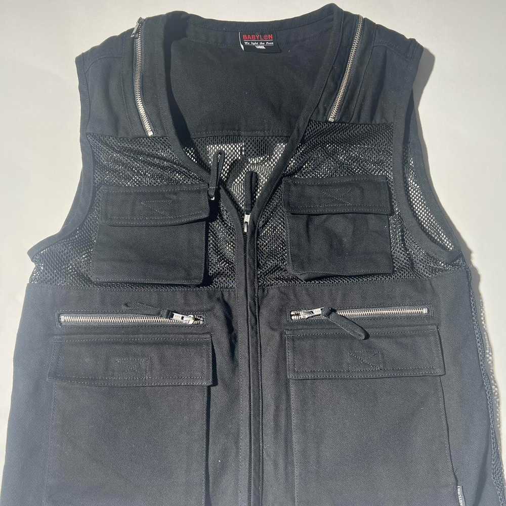 Babylon Men's Black Gilet - image 1