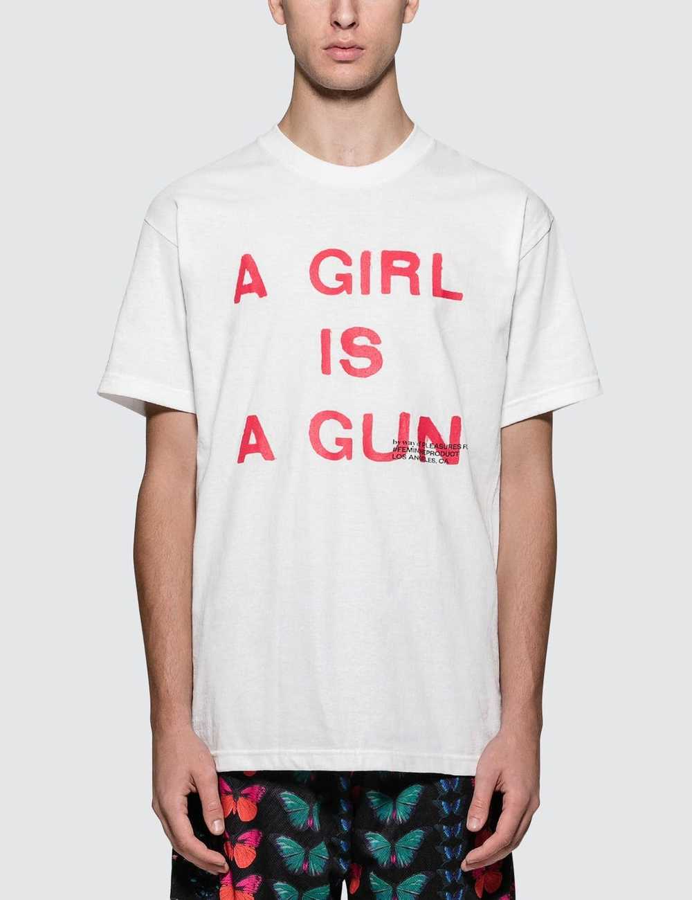 Pleasures A Girl Is A Gun Tee White - image 1